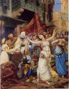 unknow artist Arab or Arabic people and life. Orientalism oil paintings 52 oil painting picture